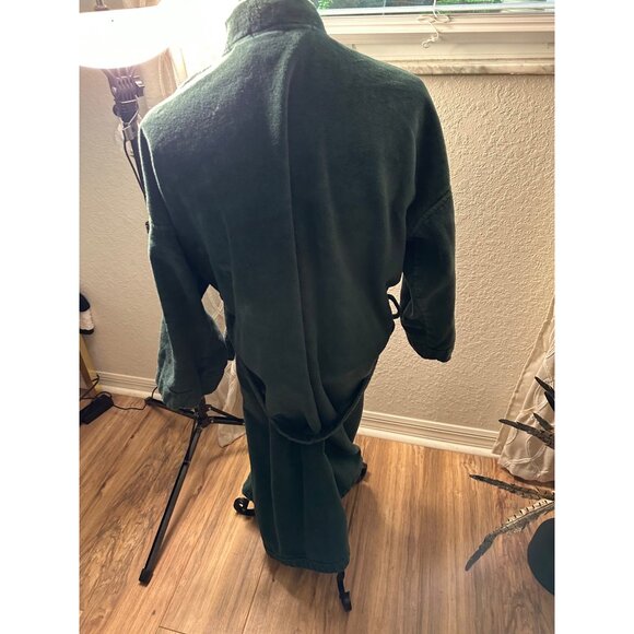 VTG Colours By Alexander Julian Green Cotton Bathrobe Unisex O/S  Lounge Wear - Picture 4 of 9